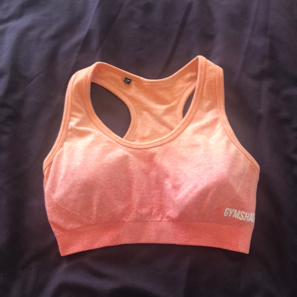 Gymshark pink ombré sports bra.  Size S.